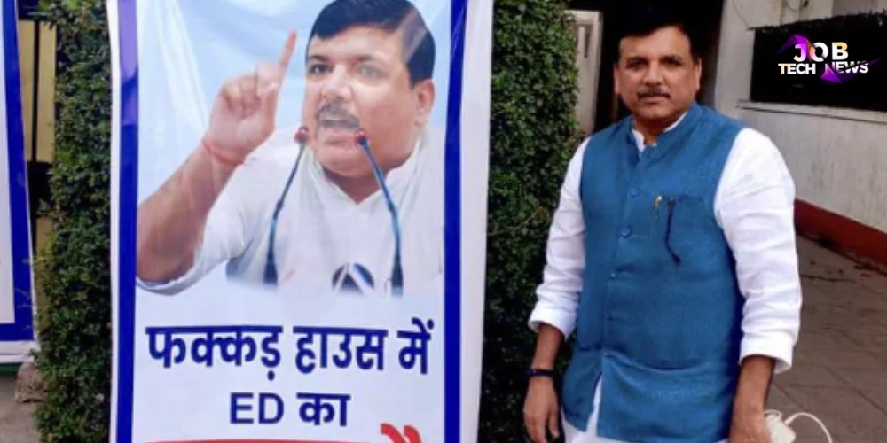 Big news! AAP MP Sanjay Singh arrested, here's the reason