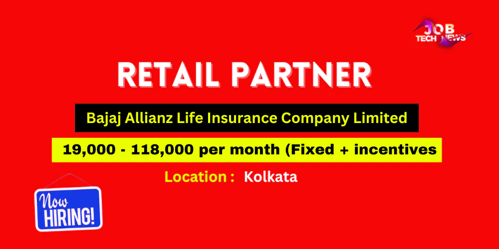 Retail partner bajaj life insurance comapny limited job