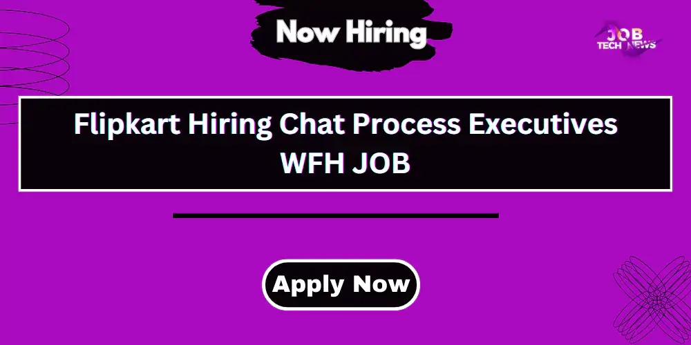 Flipkart Hiring Chat Process Executives WFH JOB