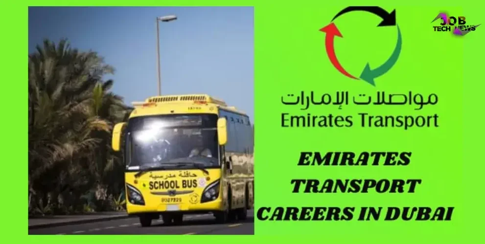 Emirates Transport Careers In Dubai UAE